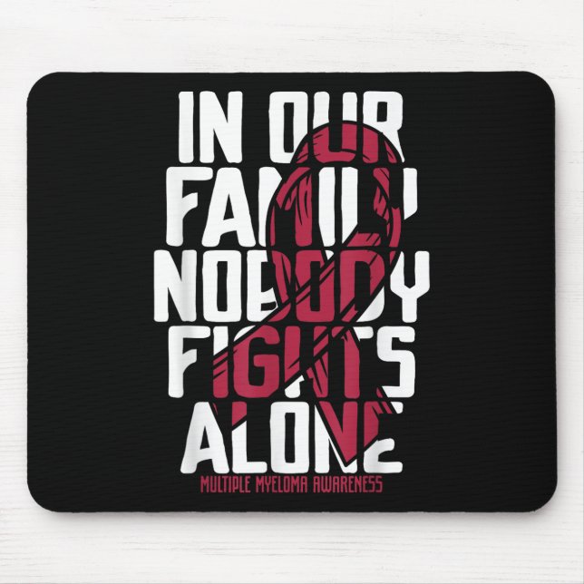 Multiple Myeloma Support Family Multiple Myeloma A Mouse Mat (Front)