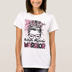 Multiple Myeloma Warrior Women Girl Survivor T-Shirt