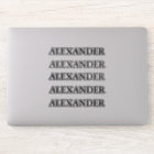 Multiple Name clear Back to School stickers