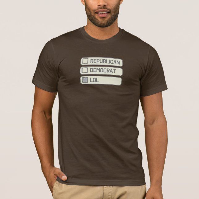 Multiple Partisan Choice Shirt (Front)