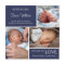 Multiple Photo Birth Announcement//Navy Blue Denim