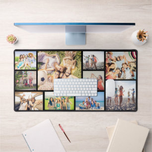 Multiple Photo Collage Memories Keepsake Desk Mat