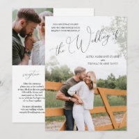 Multiple Photo Wedding Invitation