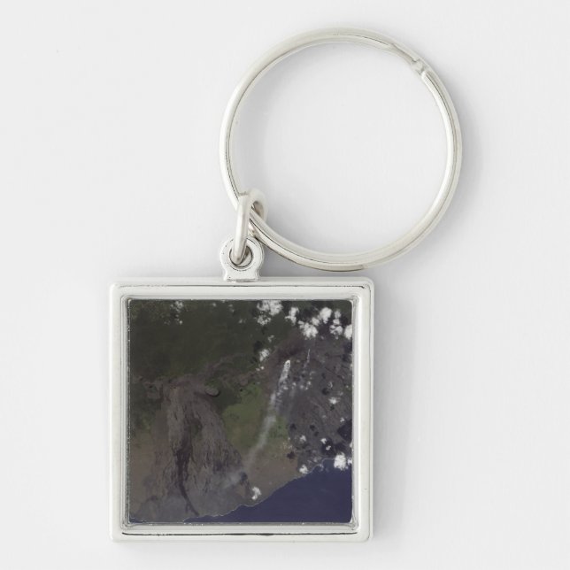 Multiple plumes blow towards the south-southwest key ring (Front)