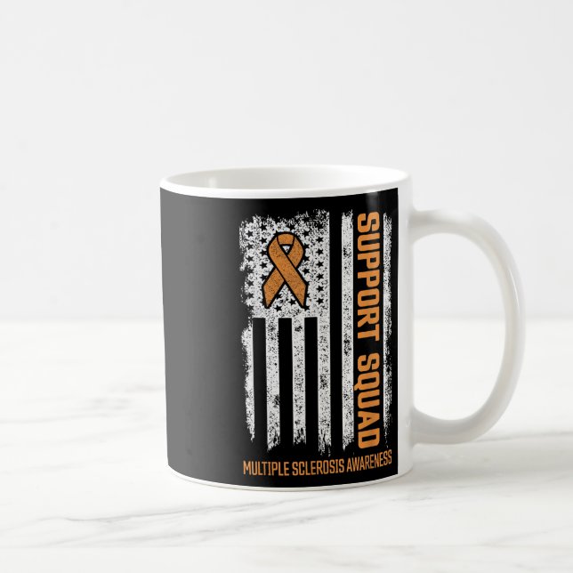 Multiple Sclerosi Support Squad Multiple Sclerosis Coffee Mug (Right)