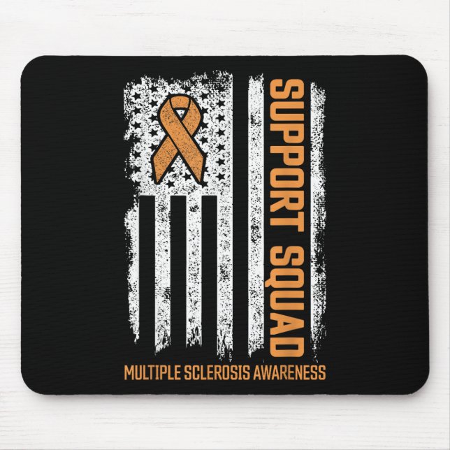 Multiple Sclerosi Support Squad Multiple Sclerosis Mouse Mat (Front)