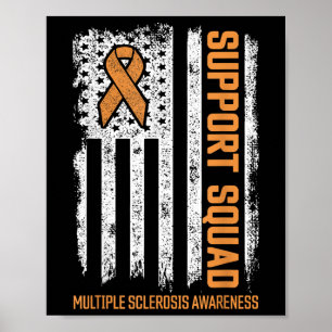 Multiple Sclerosi Support Squad Multiple Sclerosis Poster