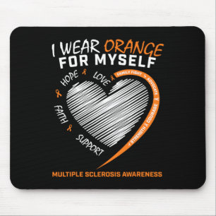 Multiple Sclerosis Apparel Women Men Ms Awareness  Mouse Mat