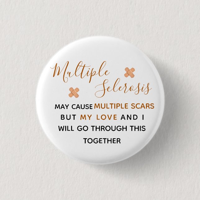 Multiple Sclerosis Awareness - Button (Front)
