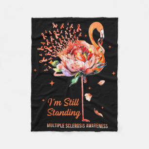 Multiple Sclerosis Awareness, I’m Still Standing M Fleece Blanket