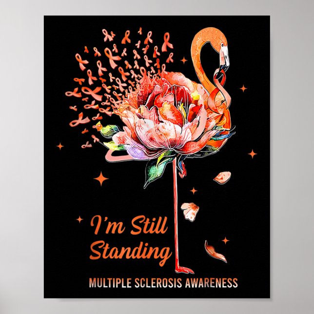 Multiple Sclerosis Awareness, I’m Still Standing M Poster (Front)
