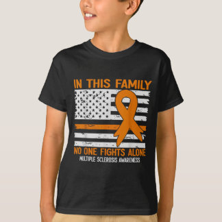 Multiple Sclerosis Awareness Men Women Ms T-Shirt