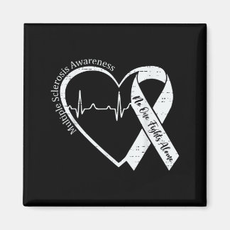 Multiple Sclerosis Awareness Ms Awareness Heart Magnet