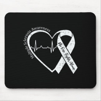 Multiple Sclerosis Awareness Ms Awareness Heart Mouse Mat