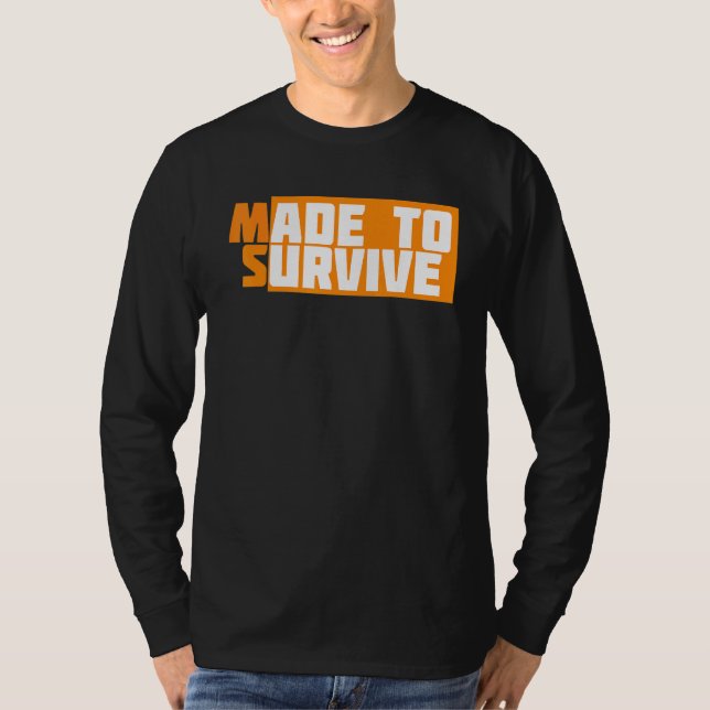 Multiple Sclerosis Awareness MS Awareness T-Shirt (Front)