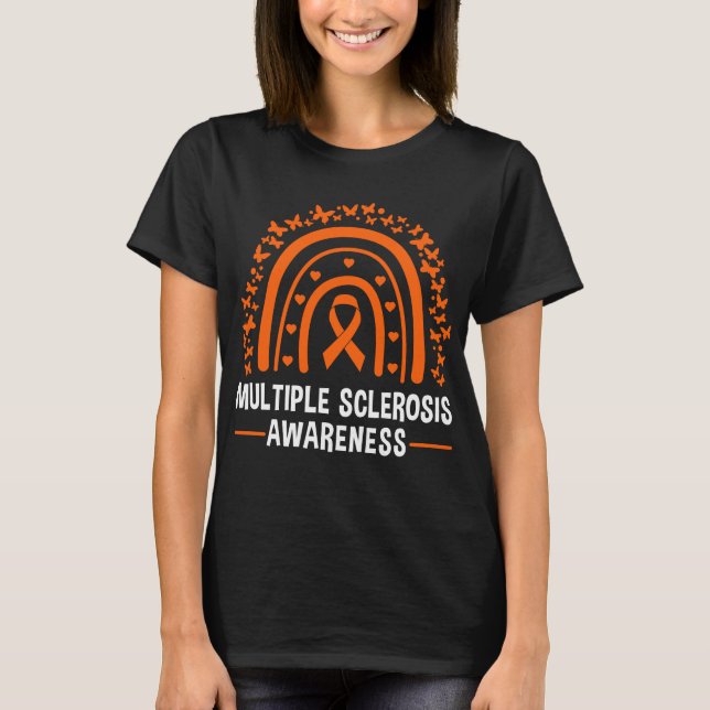 Multiple Sclerosis Awareness MS Month T-Shirt (Front)