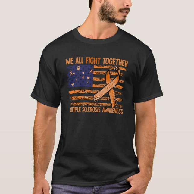 Multiple Sclerosis Awareness MS T-Shirt (Front)