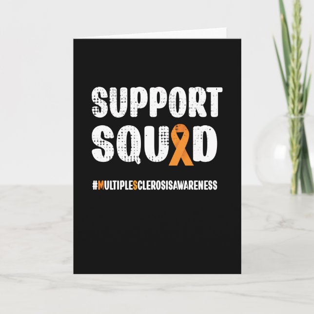 Multiple Sclerosis Awareness | MS Warrior MS Day Card (Front)