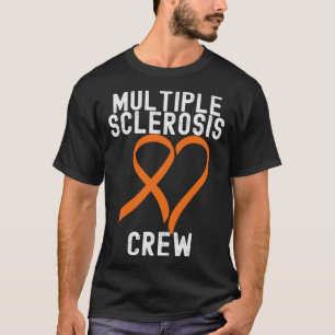 Multiple Sclerosis Awareness Retro Quotes Family T-Shirt