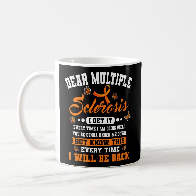 Multiple Sclerosis Encephalomyelitis Disseminata M Coffee Mug (Left)
