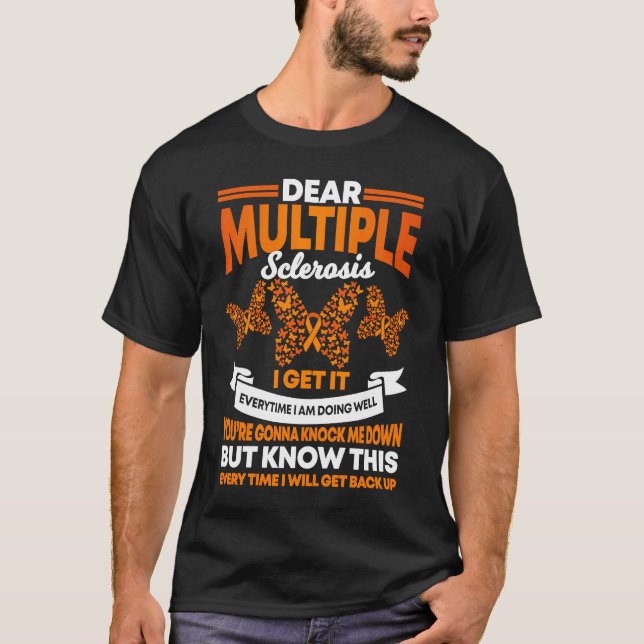 Multiple Sclerosis Encephalomyelitis Disseminata M T-Shirt (Front)