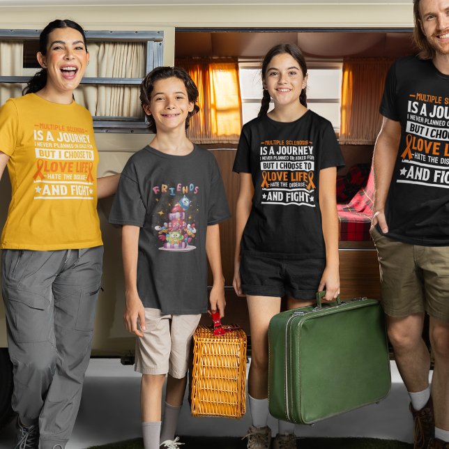 Multiple Sclerosis is a Journey T-Shirt (Multiple Sclerosis is a Journey T-Shirt)