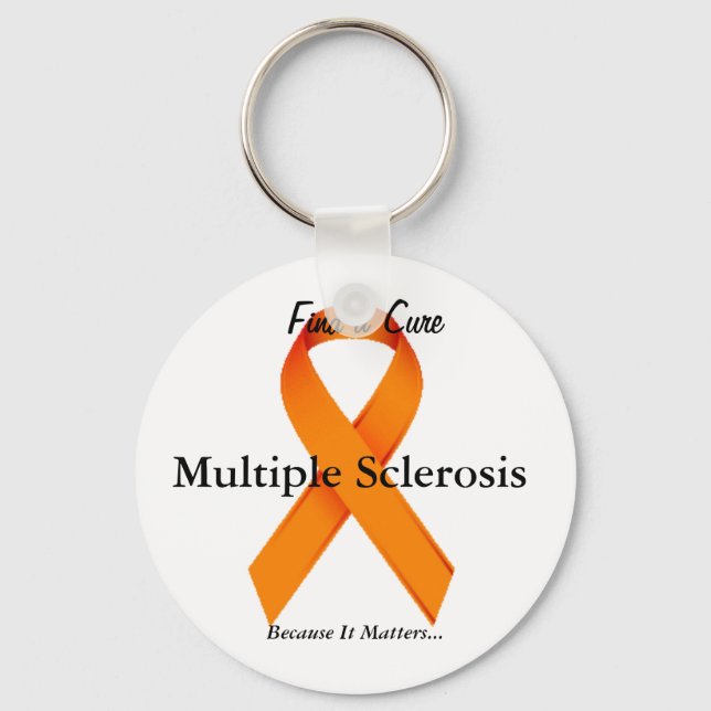 Multiple Sclerosis Key Ring (Front)