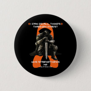 Multiple Sclerosis Men Gifts Husband Ms Awareness 6 Cm Round Badge