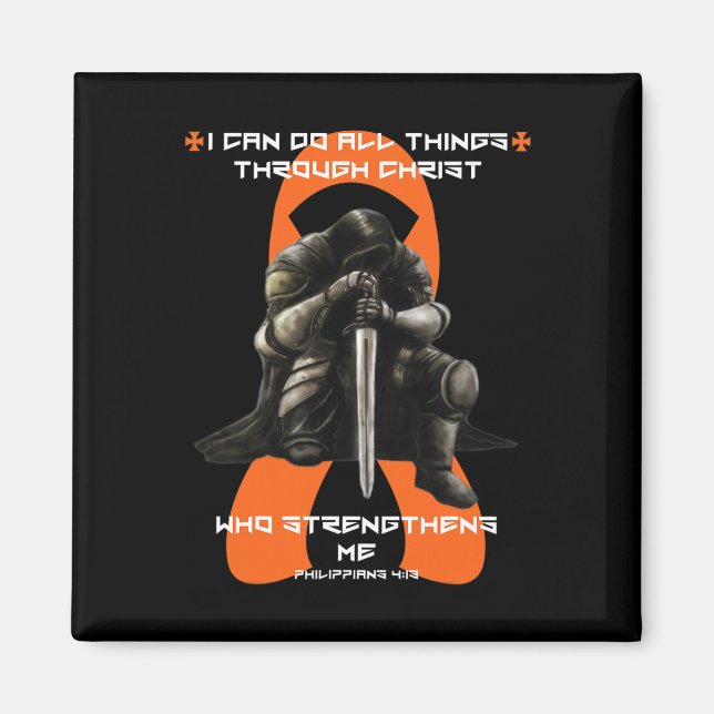 Multiple Sclerosis Men Gifts Husband Ms Awareness  Magnet (Front)