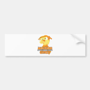 Multiple Sclerosis Messed With The Wrong Chick Bumper Sticker