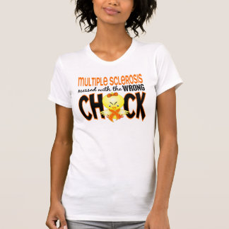 Multiple Sclerosis MS Messed With The Wrong Chick T-Shirt