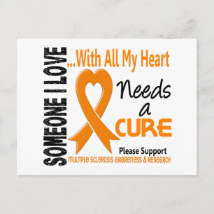 Multiple Sclerosis Needs A Cure 3 Postcard
