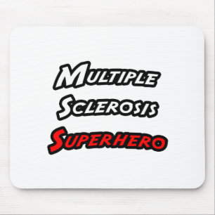 Multiple Sclerosis Superhero Mouse Mat