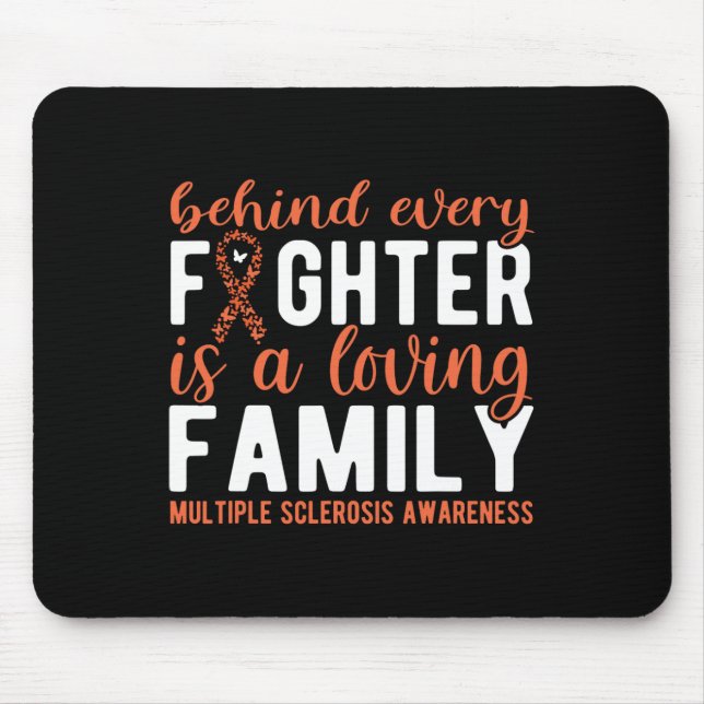 Multiple Sclerosis Support Squad  Mouse Mat (Front)