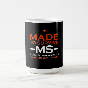 multiple sclerosis Survivor Support Awareness Coffee Mug