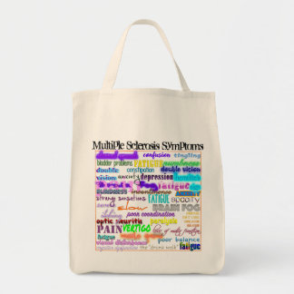 Multiple Sclerosis Symptoms Tote Bag