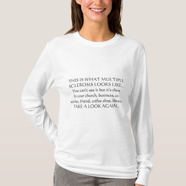 Multiple Sclerosis T-Shirt (Front)