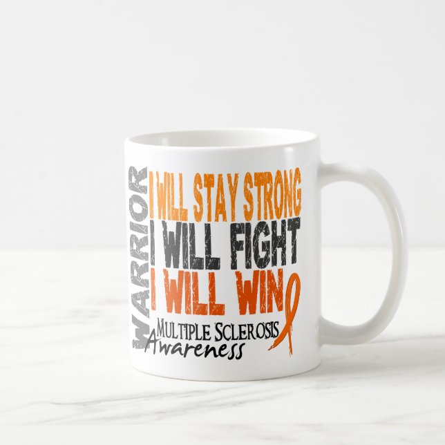 Multiple Sclerosis Warrior Coffee Mug (Right)