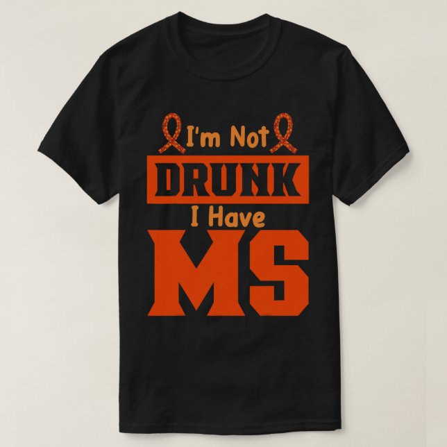 Multiple Sclerosis Warrior MS Awareness T-Shirt (Design Front)