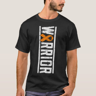 Multiple Sclerosis Warrior - Vertical MS Awareness T-Shirt