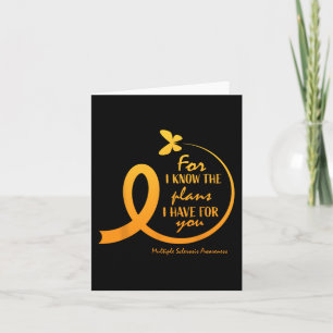 Multiple Sclerosis Women Mum Christian Bible Card