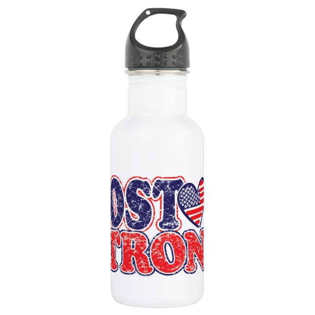 (multiple selected)Boston Strong with and 532 Ml Water Bottle (Front)