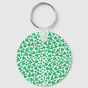 Multiple Shamrocks Key Ring