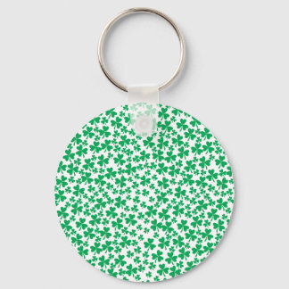 Multiple Shamrocks Key Ring