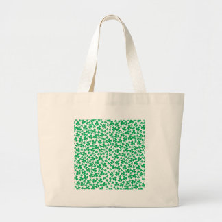Multiple Shamrocks Large Tote Bag
