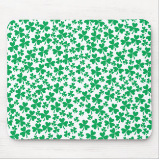 Multiple Shamrocks Mouse Mat