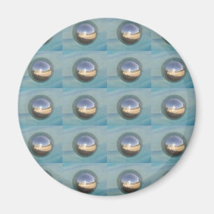 Multiple Silver Spheres Magnet