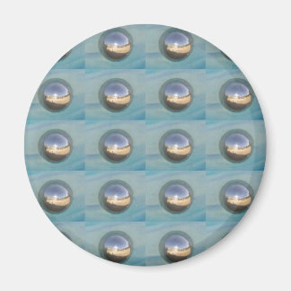 Multiple Silver Spheres Magnet