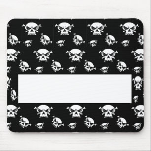 Multiple Skulls Template Mouse Mat