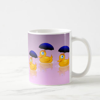 Multiple Umbrella Ducks Coffee Mug